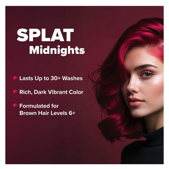 Splat Midnight Ruby Hair Color Kit - Picture 4 of 6